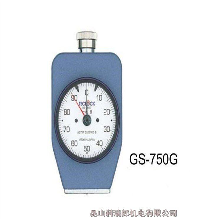 TECLOCK得樂B型橡膠硬度計(jì)GS-750G/科瑞郎代理