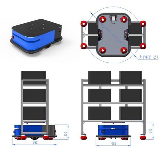 潛伏搬運(yùn)AGV