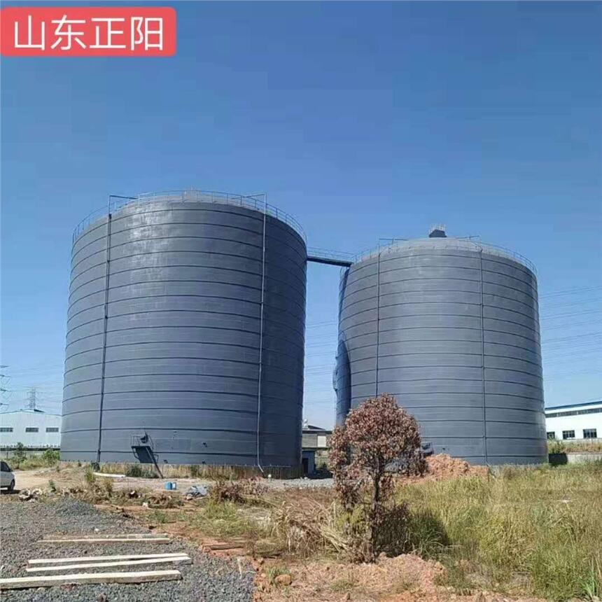 河北1萬噸粉煤灰鋼板庫施工流程