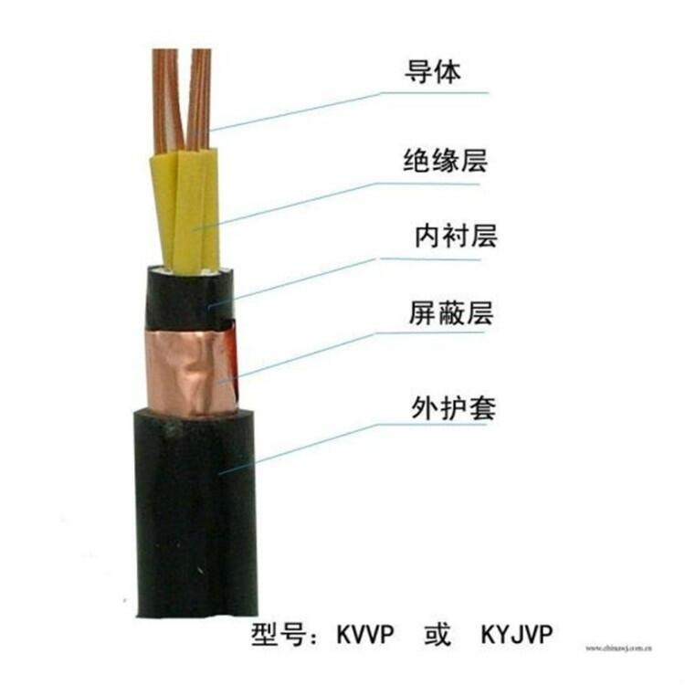 鎧裝控制電纜KYJVP2