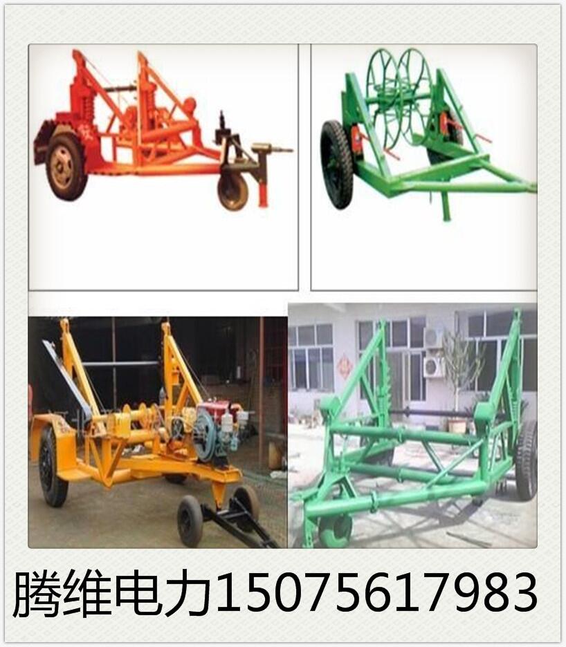 電纜軸盤(pán)炮車(chē)專賣(mài) 電纜運(yùn)輸拖車(chē)加工定制廠家