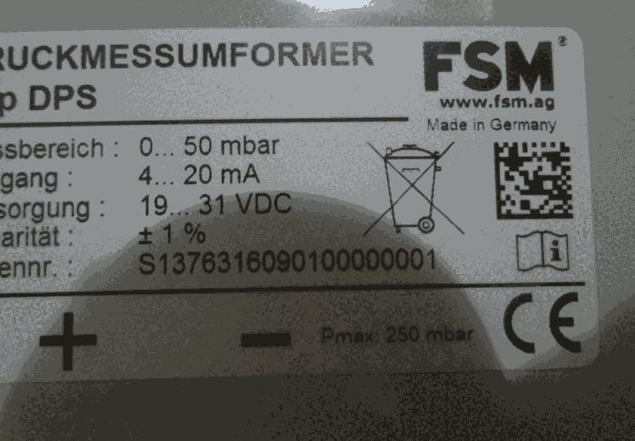 FSM壓力校驗(yàn)器