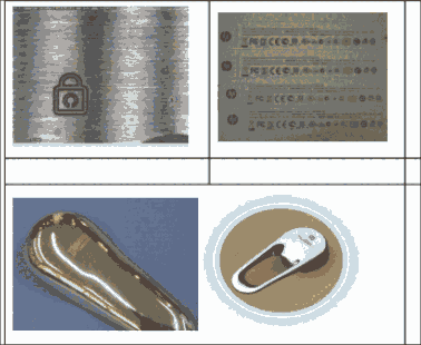 鋁合金精密鐳雕機(jī)適用于陽(yáng)極氧化鋁打黑 PVD鍍層打白 合金標(biāo)識(shí)