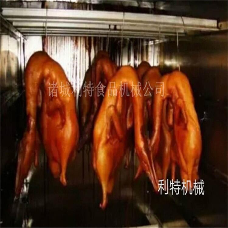 全自動羊排煙熏爐  烤腸臘肉上色爐  食品煙熏設備