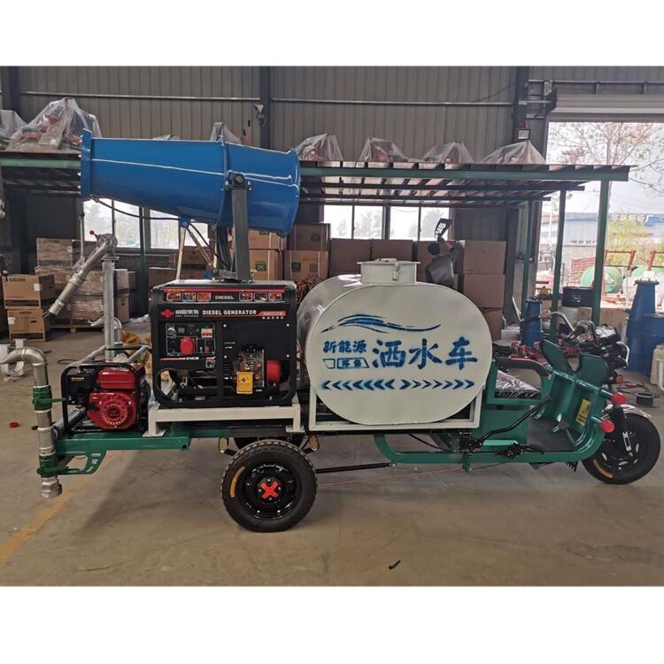 定做防疫消毒車(chē) 純電動(dòng)霧炮三輪灑水車(chē) 園林綠化噴灑車(chē)廠家