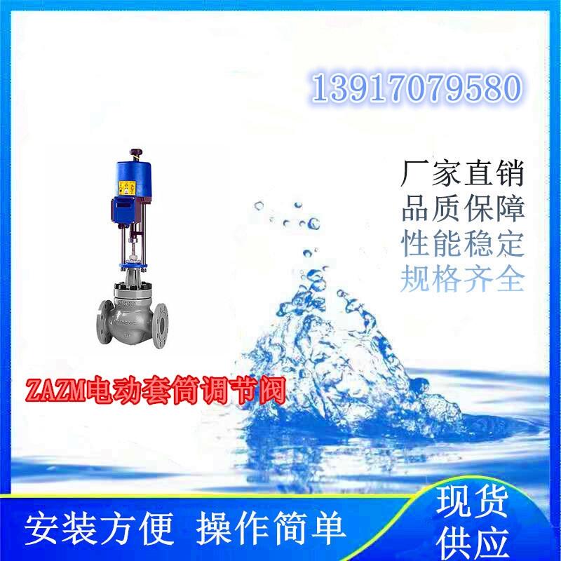 氫能項目上使用的ZAZM電動套筒調節(jié)閥