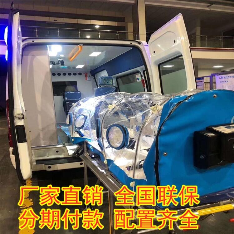 庫爾勒國六特順江鈴救護車 新世代全順方廂核酸采樣檢測車