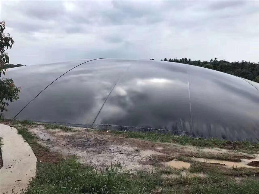 河南哪里有中牟尉氏養(yǎng)豬場污水池黑膜除臭加蓋處理后可澆樹灑水