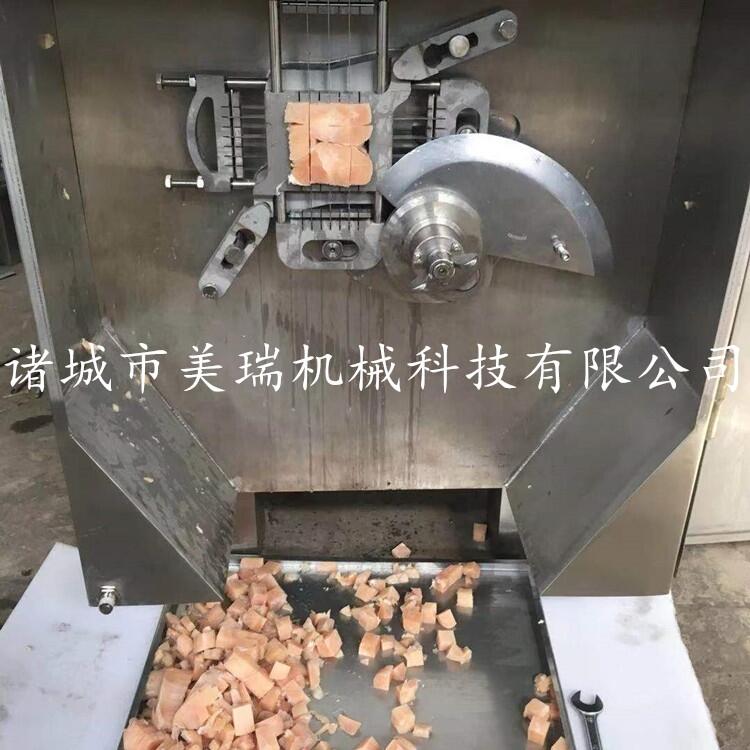 肉類切丁機(jī)價(jià)格 雞胸肉切丁機(jī) 350型凍肉切丁機(jī)