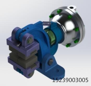 QPL12.7A-A氣動盤式制動器