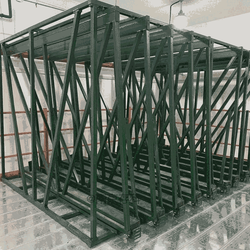 車間鋼板存放架 切割機旁板材架 CK-CZ-18 抽拉式