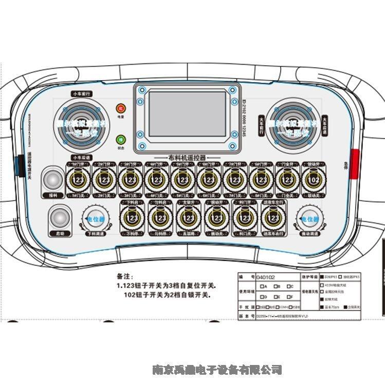 盾構(gòu)機(jī)遙控器Decare無(wú)線遙控器定制廠家直銷(xiāo)