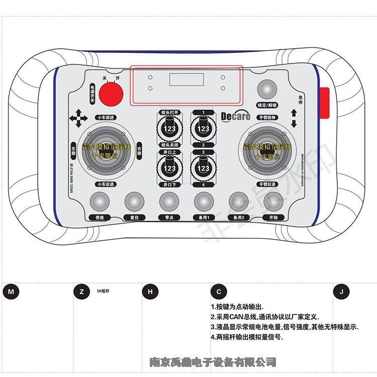 布料機遙控器禹鼎工業(yè)遙控器研發(fā)生產(chǎn)