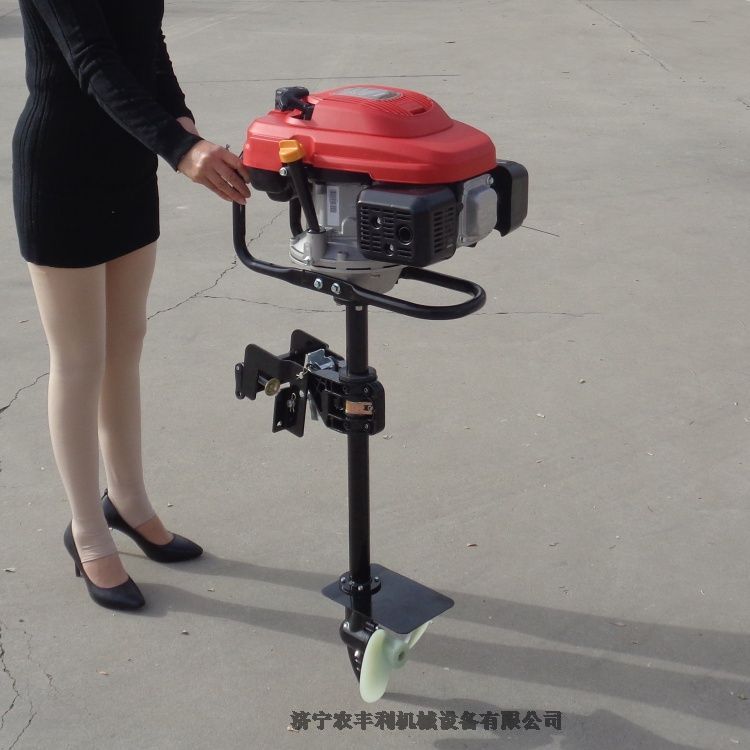 呼倫貝爾小型船掛機船用汽油掛槳機船尾機廠家