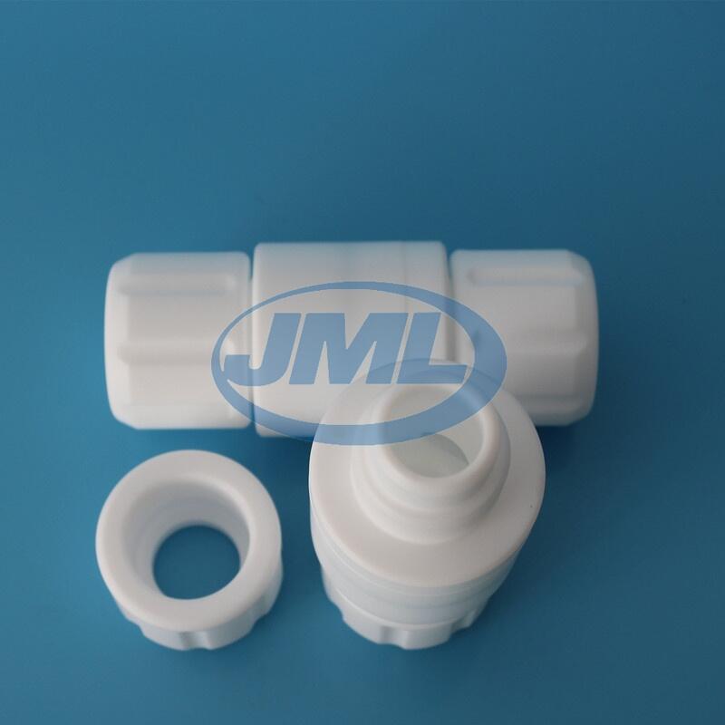 PTFE/PVDF/PP擴(kuò)口單向閥卡套逆止閥，支持定制