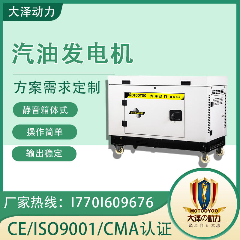 別墅應(yīng)急用 大澤動力 TOTO7 7000W 汽油發(fā)電機(jī)