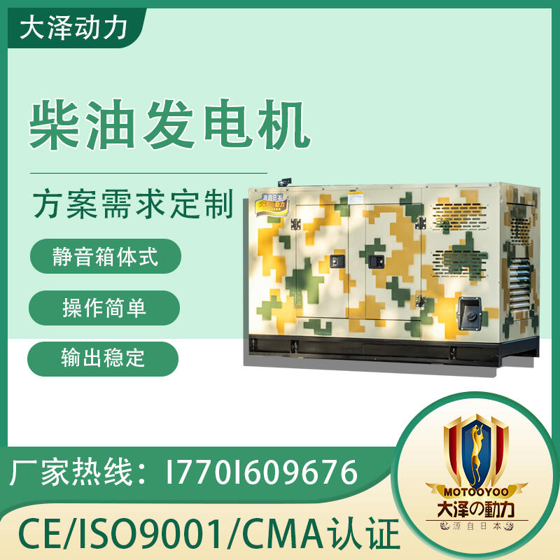 自動(dòng)化 大澤動(dòng)力 TO120000ET 100000W 車(chē)載發(fā)電機(jī)