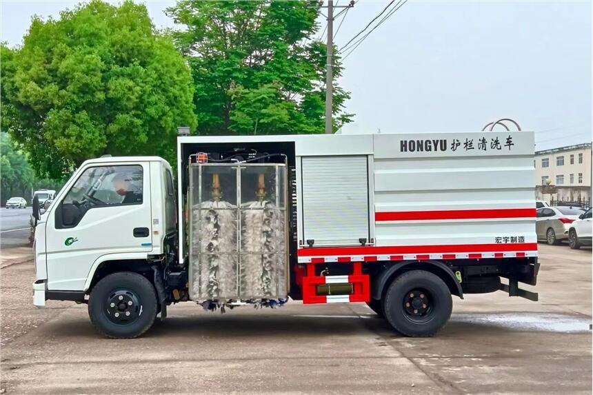 道路清洗車 公路清洗車 除雪滾刷加裝