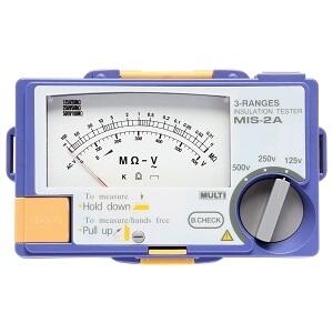 日本萬(wàn)用MULTIMIC 絕緣電阻儀(兆歐表) MIS-A 3量程兆歐表