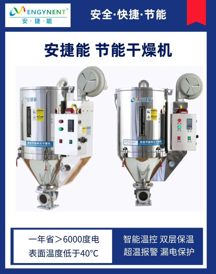 青島安捷能節(jié)能干燥機 注塑機省電改造