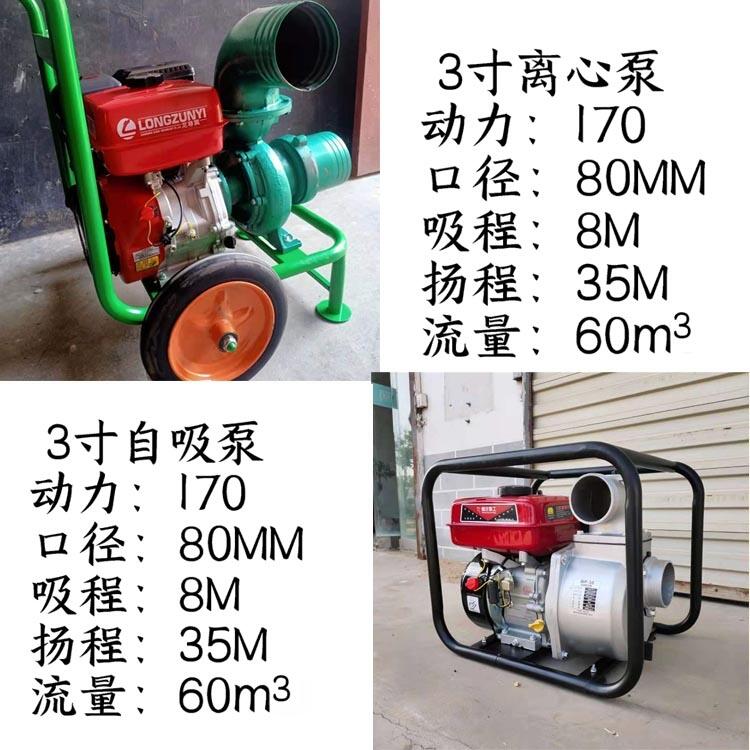 應(yīng)急排澇柴油離心泵 大流量河水抽水機