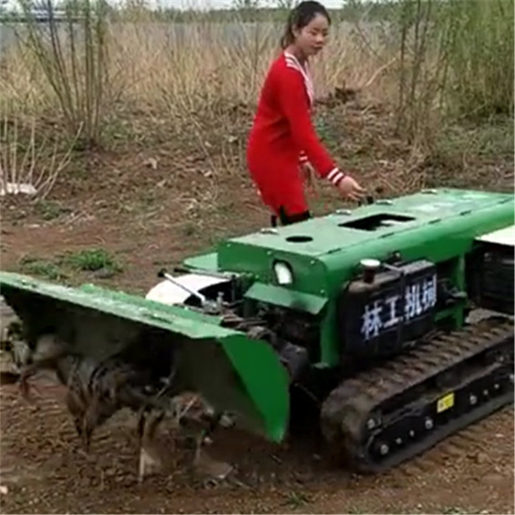 【履帶式開溝機 】施肥旋耕微耕機