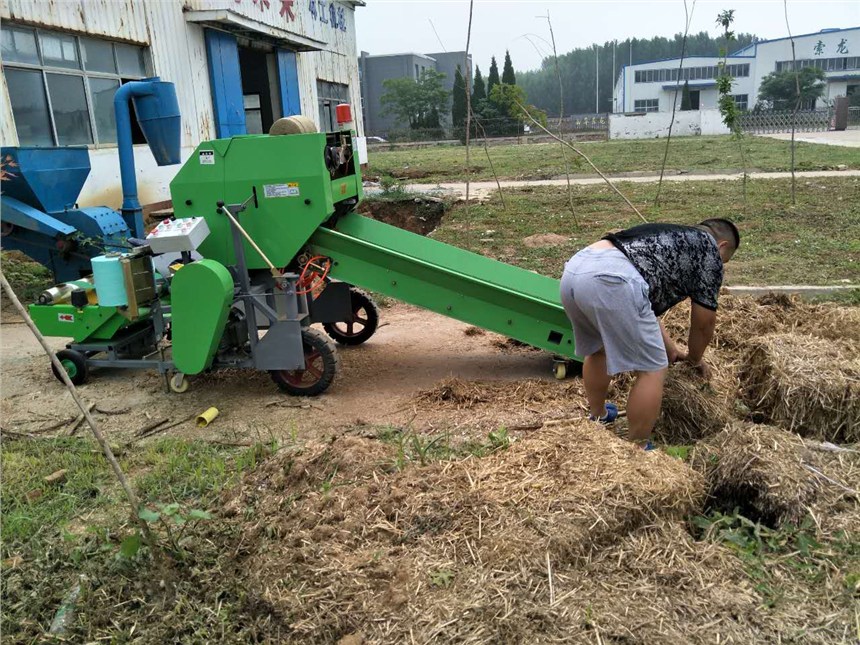 皇竹草打捆包膜一體機(jī) 全國(guó)熱銷