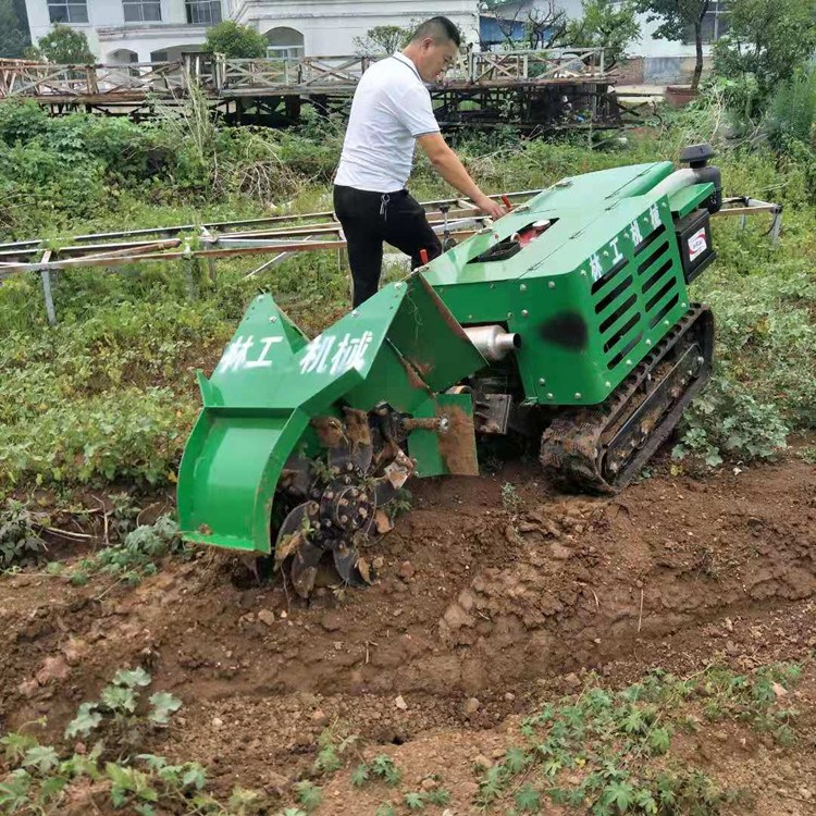 貴州履帶式開(kāi)溝機(jī)視頻