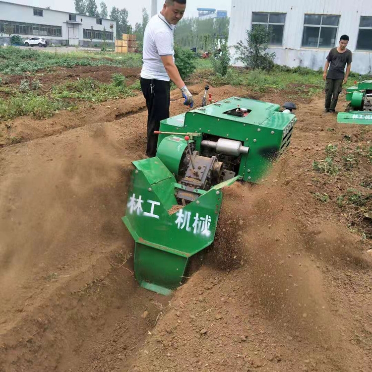 貴州履帶式開溝機視頻果園開溝機價格