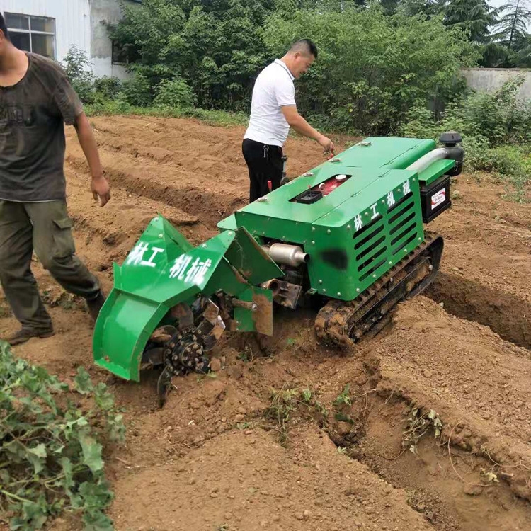 陜西履帶式開(kāi)溝機(jī)視頻