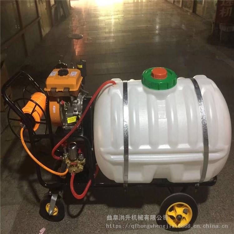 養(yǎng)殖場消毒手推式噴霧器 大容量遠射程打藥機 三輪靈活移動噴藥機