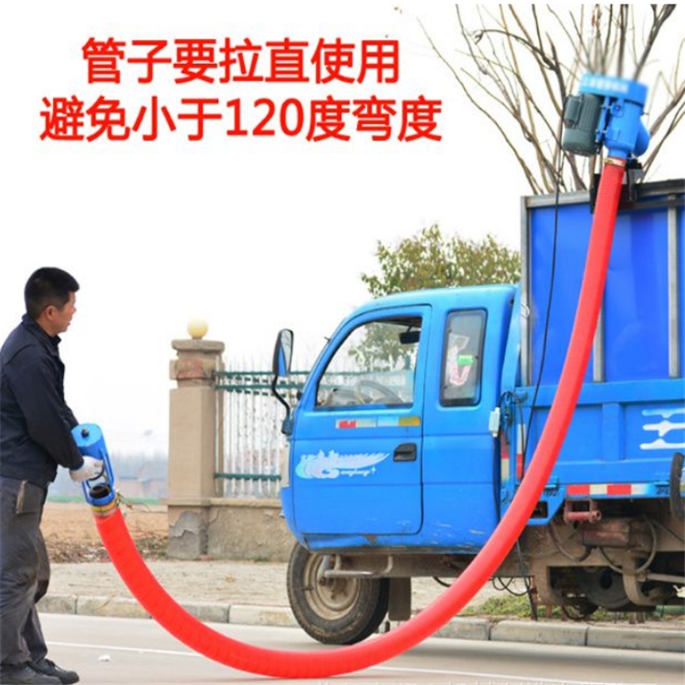 耐磨牛筋管抽糧機 糧倉上料裝車機 運糧機廠家