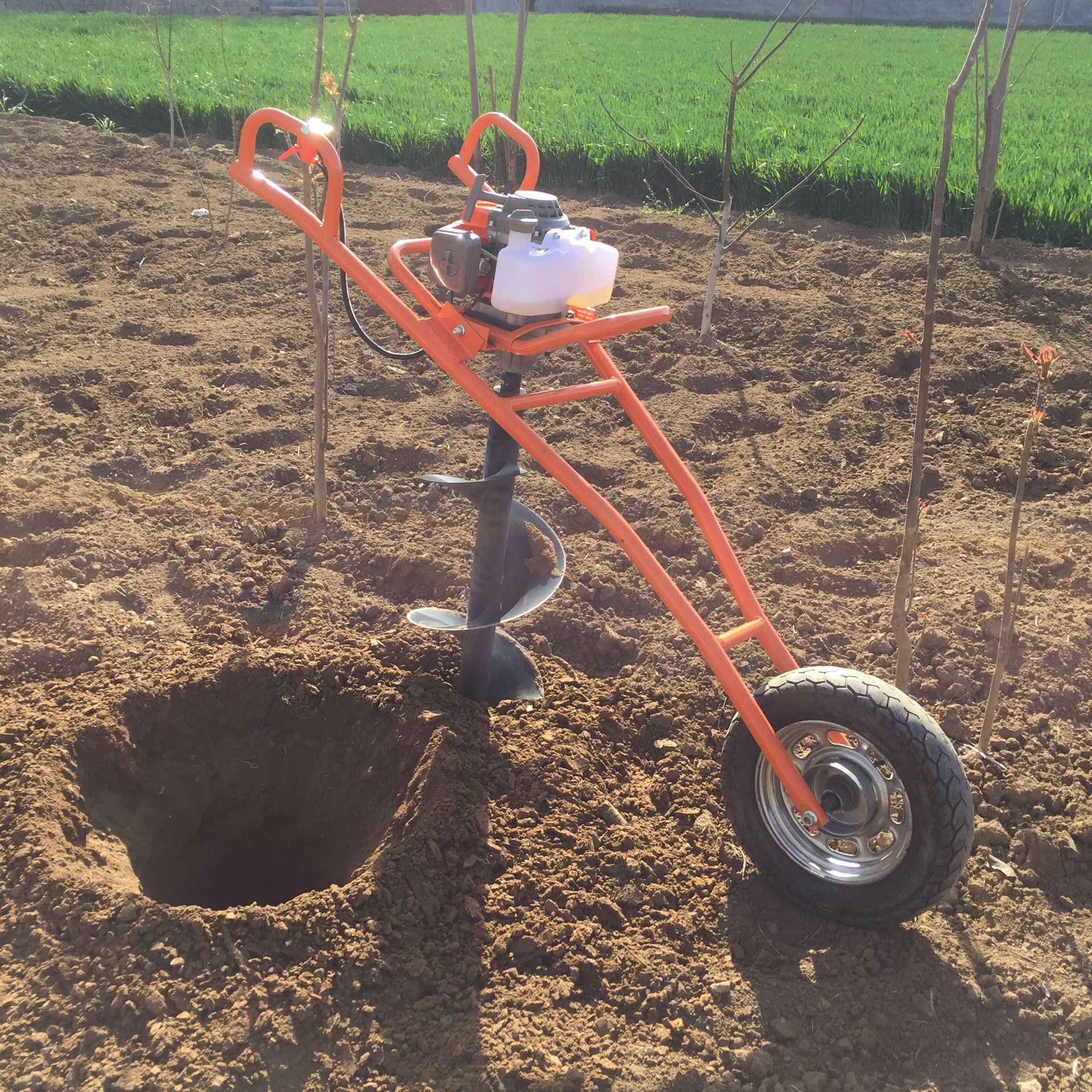 大棚立柱挖坑機 輕便式打眼挖坑機