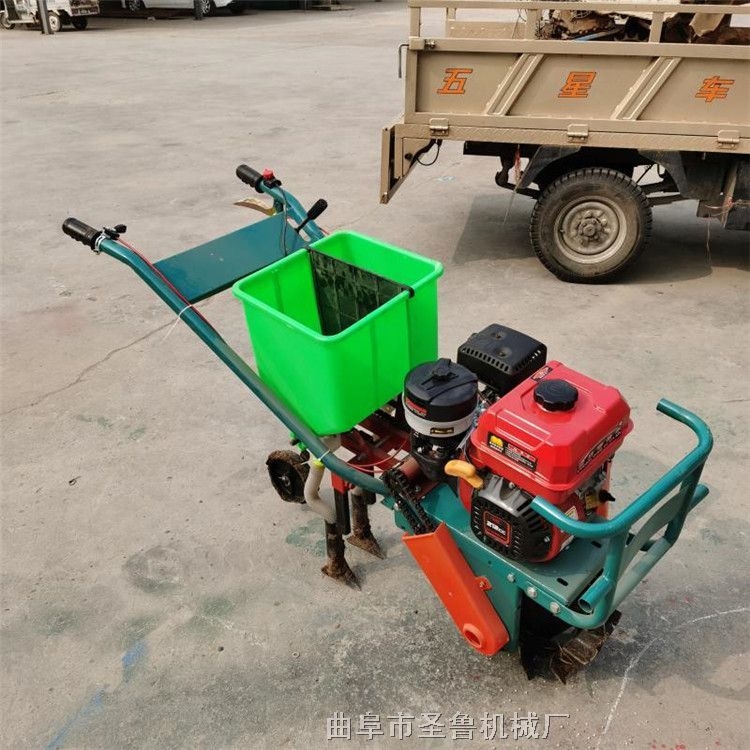 柴油鏈輥黃豆施肥播種機(jī) 汽油麥子播種機(jī)