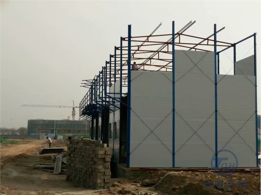 臨汾洪洞臨建房防火材質 洪洞彩鋼房家用安全