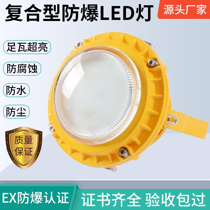 LED防爆燈40W50W防腐工礦泛光燈倉庫車間照明化工廠加油站投光燈