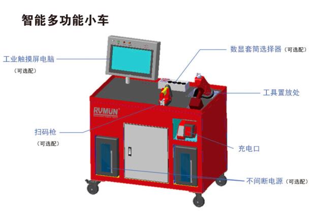 扭矩小車(chē)，移動(dòng)式螺栓智能裝配機(jī)，智能螺栓扭矩小車(chē)裝配機(jī)