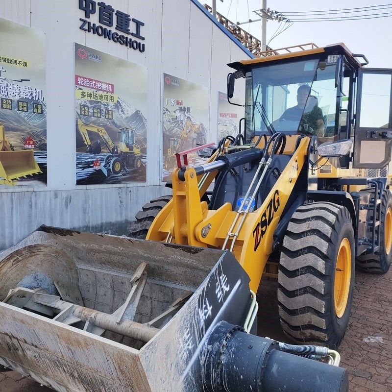 裝載機攪拌斗鏟車拌料斗廠家直銷鏟車攪拌斗