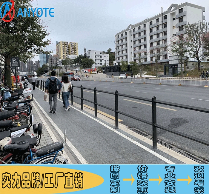 南雄市區(qū)公路分隔欄報價 恩平道路雕刻護欄 噴塑圍欄制造廠家