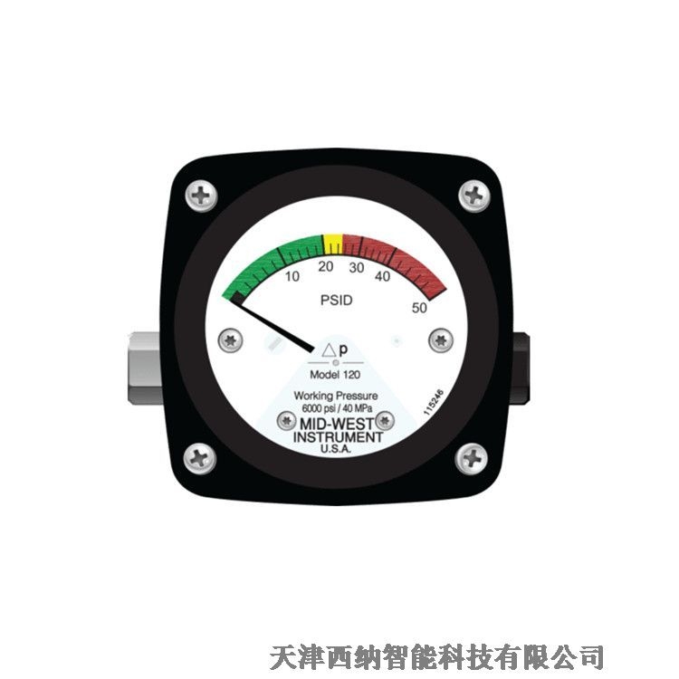 MID-WEST活塞式壓力表120