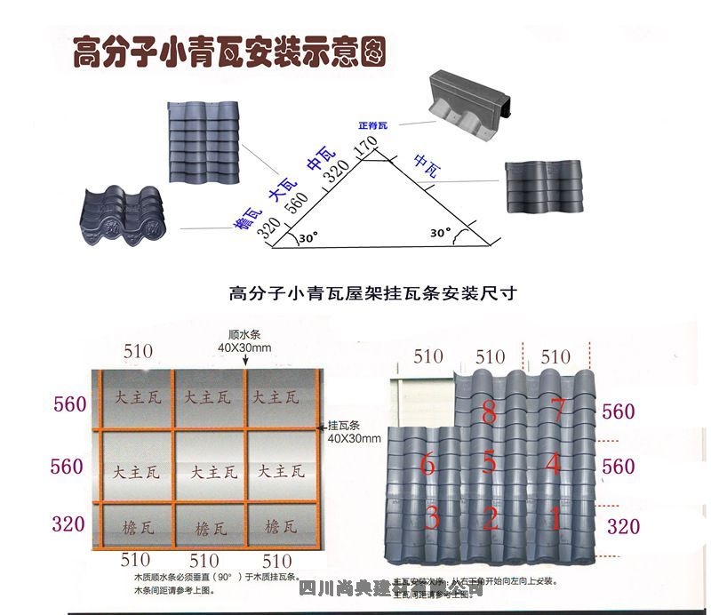 四川閬中高檔別墅瓦優(yōu)質(zhì)產(chǎn)品