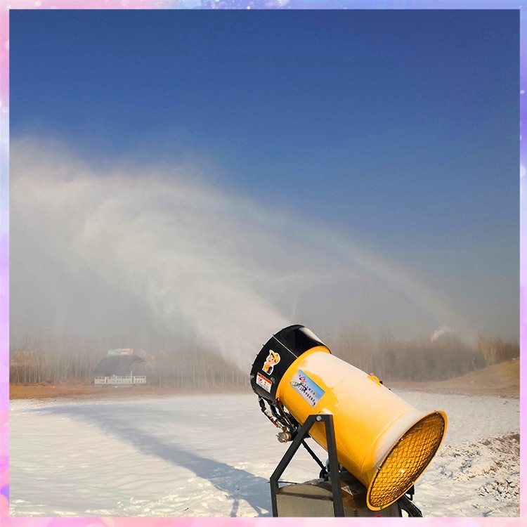 金耀大型移動式制雪機 滑雪場炮筒式造雪機 覆蓋面積大