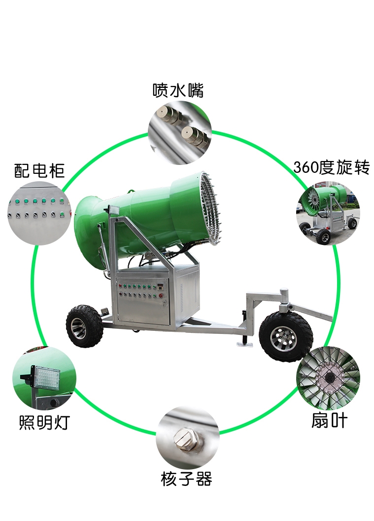 有風(fēng)景有雪景戶外造雪機(jī)室外制雪機(jī)人工造雪機(jī)