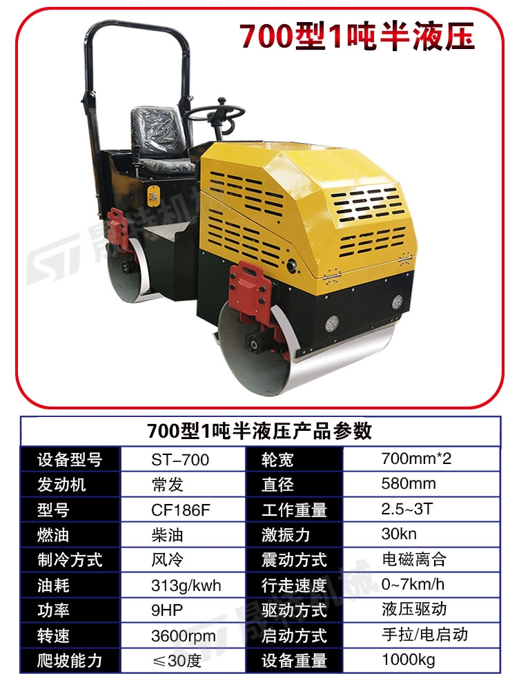 3噸座駕式壓路機(jī)小型雙鋼輪壓路機(jī)廠家供應(yīng)路面壓實(shí)手扶式壓路機(jī)