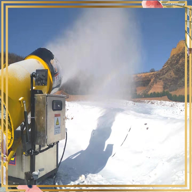 室外飄雪機 山東金耀造雪機廠家