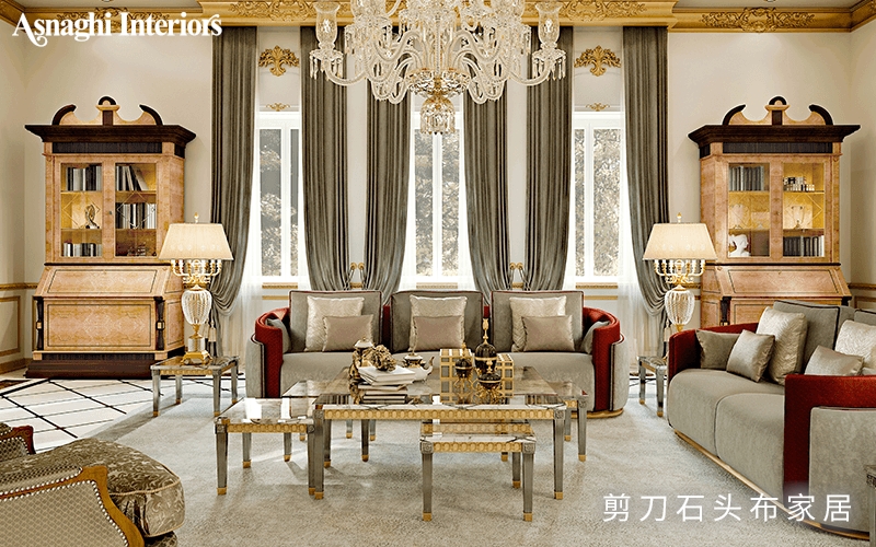 意大利頂奢家具Asnaghi Interiors，重現(xiàn)歐洲社會昔日生活