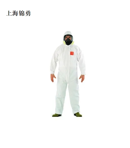 微護(hù)佳白色標(biāo)準(zhǔn)型有帽連體防護(hù)服S WH25-W-99-111-02 工業(yè)噴漆防護(hù)服