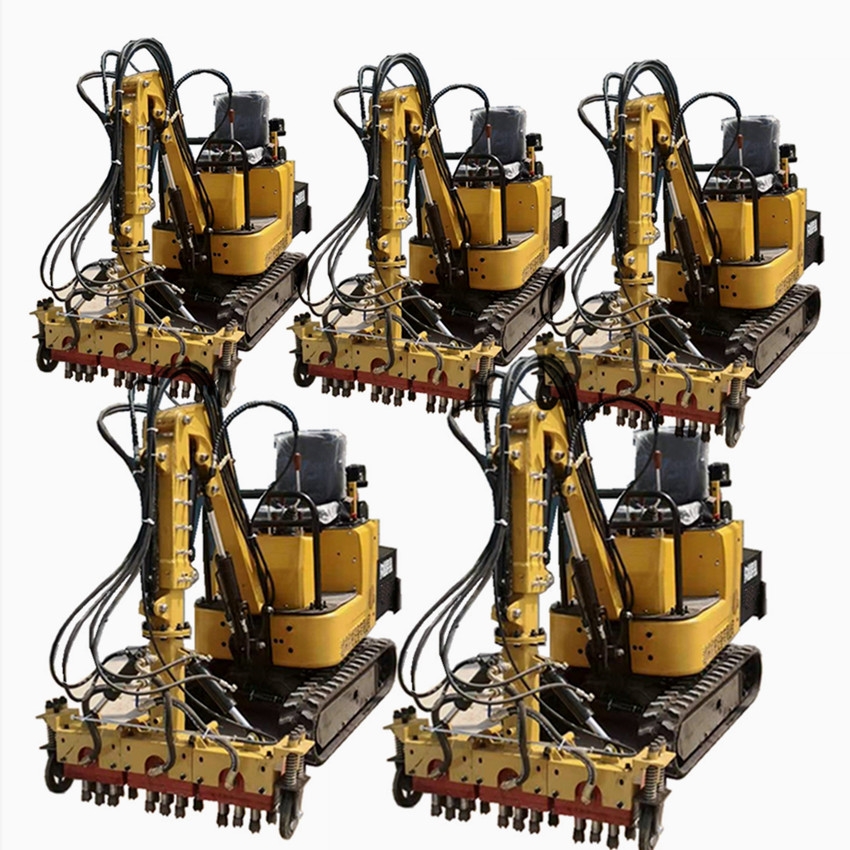 SDZM900福清隧道鑿毛機(jī) 履帶式矮邊墻鑿毛機(jī)