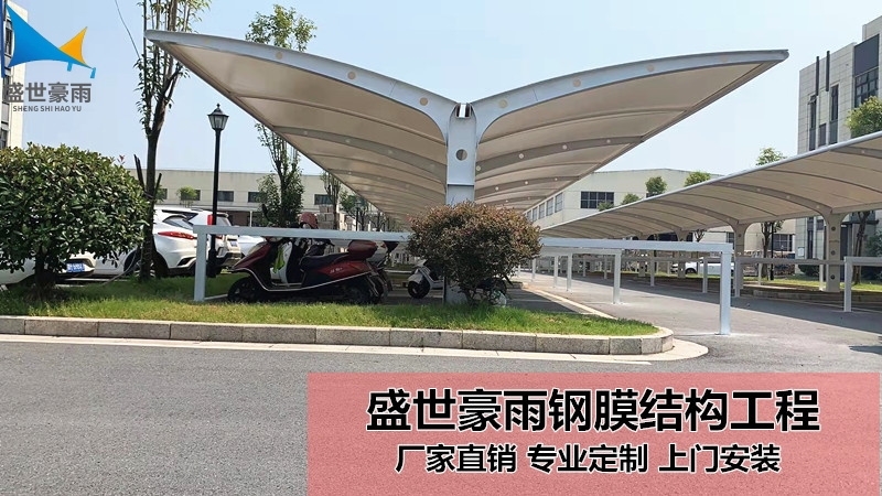 阿勒泰地區(qū)汽車停車棚雨棚盛世豪雨多少錢 量大優(yōu)惠