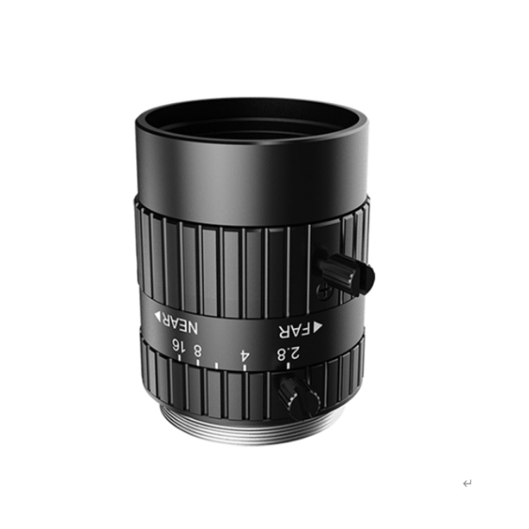 華睿600萬1/1.8英寸25mm面陣鏡頭 A9-2528-6MP 光學(xué)畸變0.001